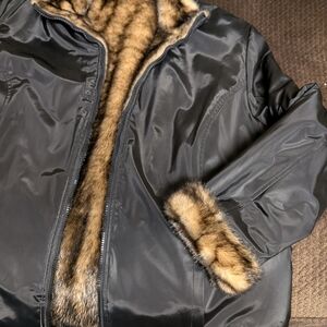 Venezia Navy and Gray Jacket